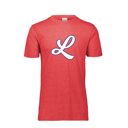 [FTSCUBRD-AS-LOGO1] Decker Men's Tri-Blend T-Shirt - Short Sleeve (Adult S, Red, Logo 1)