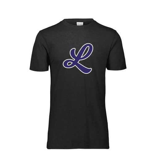 [FTSCUBBK-YS-LOGO2] Decker Youth Tri-Blend T-Shirt - Short Sleeve (Youth S, Black, Logo 2)