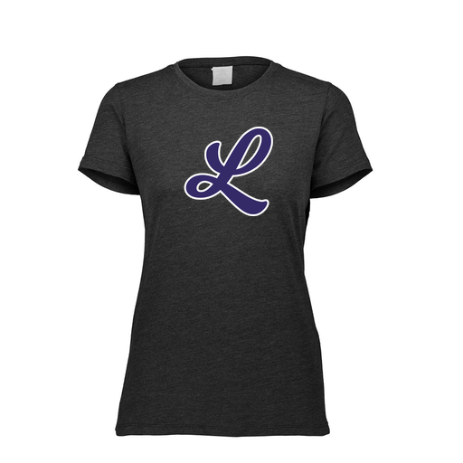 [FTSCUBBK-FAXS-LOGO2] Decker Women's Tri-Blend T-Shirt - Short Sleeve (Female Adult XS, Black, Logo 2)