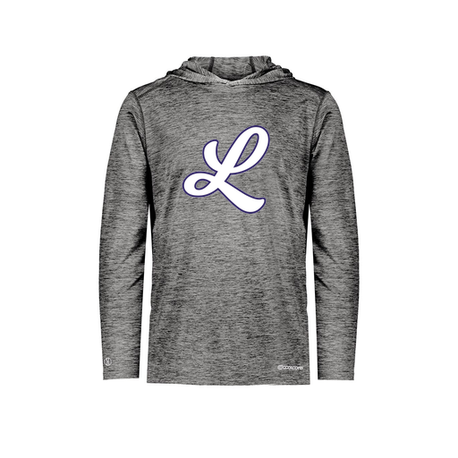 [CUS-DFW-CHGHOOD-PER-LSL-BLK-AS-LOGO1] Men's Charge Hoodie (Adult S, Black, Logo 1)