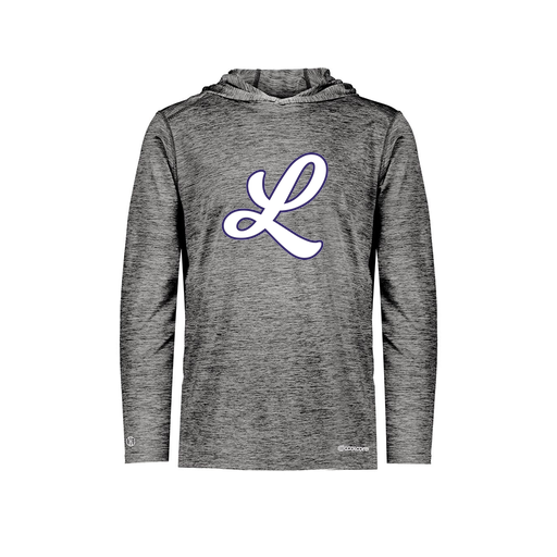 [FOLHCGBK-YS-LOGO1] Decker Youth Charge Hoodie (Youth S, Black, Logo 1)