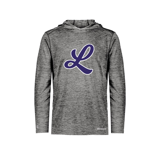 [FOLHCGBK-YS-LOGO2] Decker Youth Charge Hoodie (Youth S, Black, Logo 2)