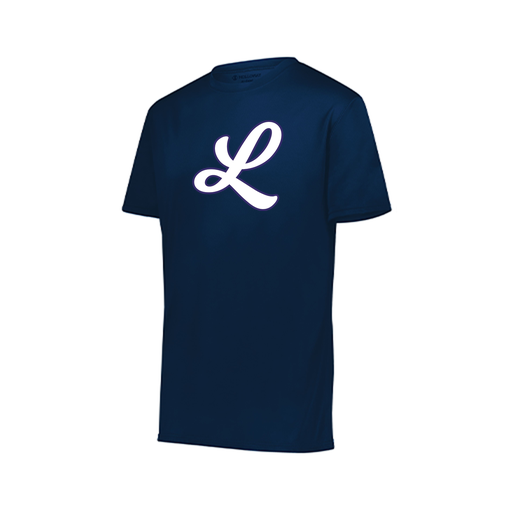 [222818.065.S-LOGO1] Men's Movement Dri Fit Shirt (Adult S, Navy, Logo 1)