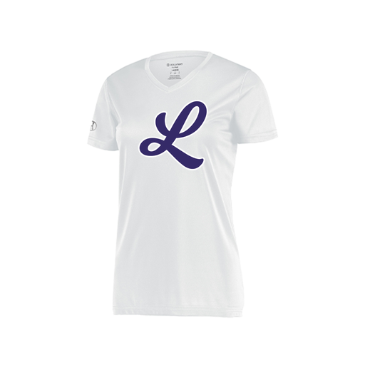 [222820.005.S-LOGO2] Ladies Movement Dri Fit Shirt (Female Adult S, White, Logo 2)